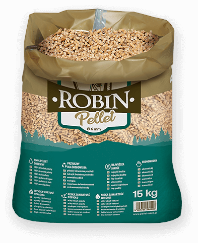 worek pelletu opałowego Robin do kupienia w Żabnie lub sklepie internetowym